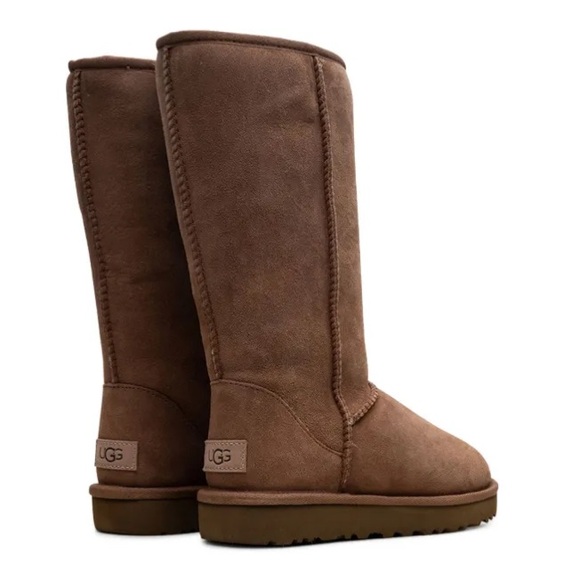 Ugg Classic Tall ll Boots In Chocolate Brown - Picture 2 of 16